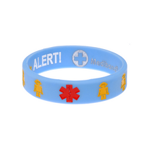 Load image into Gallery viewer, Designer Kids Anaphylaxis Wristband