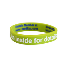 Load image into Gallery viewer, Dementia Alert Write On Wristband