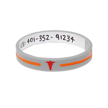 Load image into Gallery viewer, Silver Cross - Reversible Write On Wristband