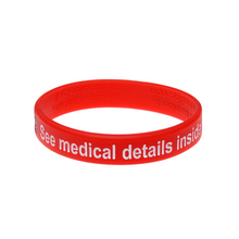 Load image into Gallery viewer, Allergy Alert - Reversible Write On Wristband