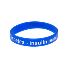 Load image into Gallery viewer, Diabetic on Insulin Pump Wristband
