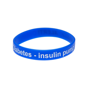 Diabetic on Insulin Pump Wristband