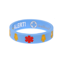 Load image into Gallery viewer, Designer Kids Anaphylaxis Wristband
