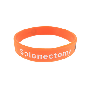 Splenectomy Spleen Alert Wristband