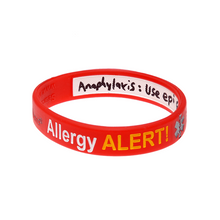 Load image into Gallery viewer, Allergy Alert - Reversible Write On Wristband
