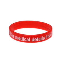 Load image into Gallery viewer, Allergy Alert - Reversible Write On Wristband
